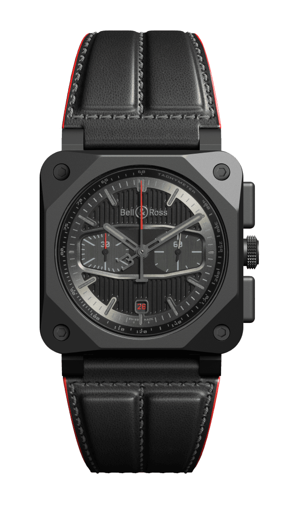 Bell & Ross BR-03 Chrono Blacktrack BR0394-BLC-ST/SCA