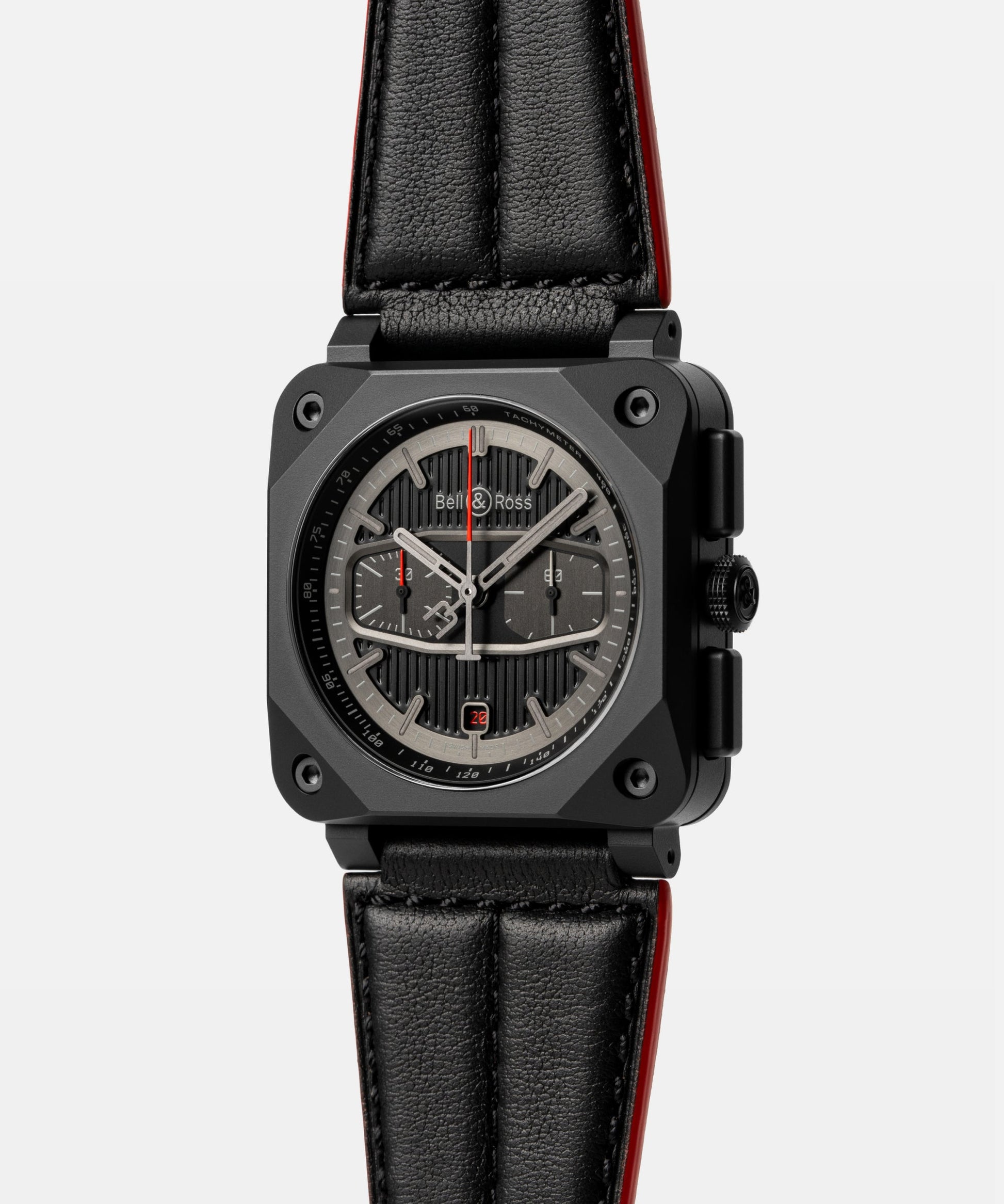 Bell & Ross BR-03 Chrono Blacktrack BR0394-BLC-ST/SCA