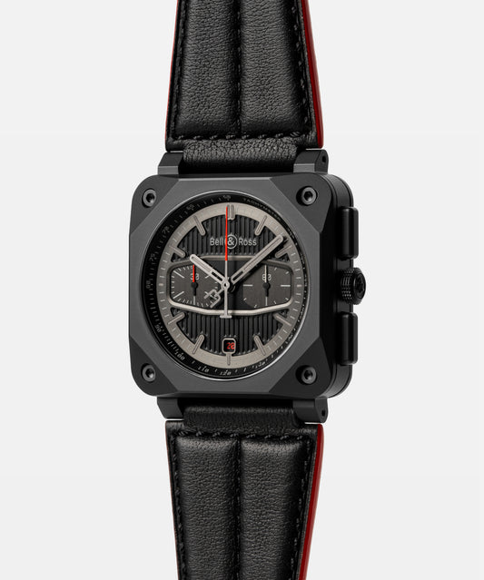 Bell & Ross BR-03 Chrono Blacktrack BR0394-BLC-ST/SCA