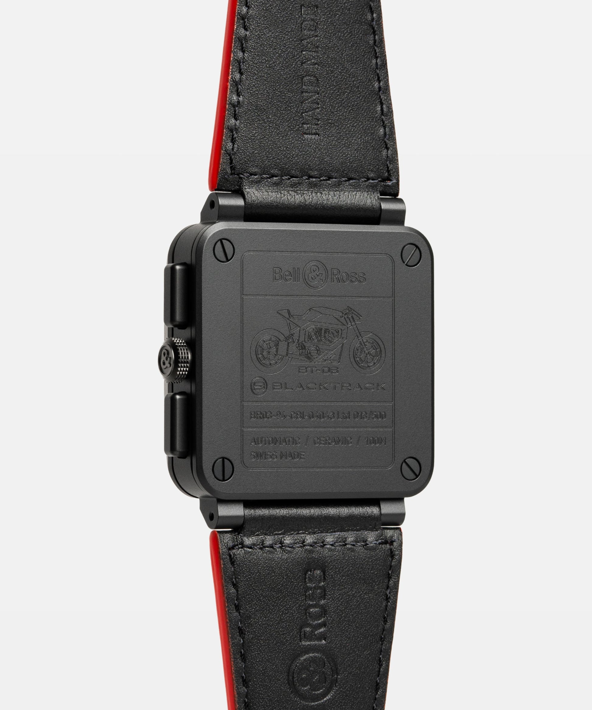 Bell & Ross BR-03 Chrono Blacktrack BR0394-BLC-ST/SCA