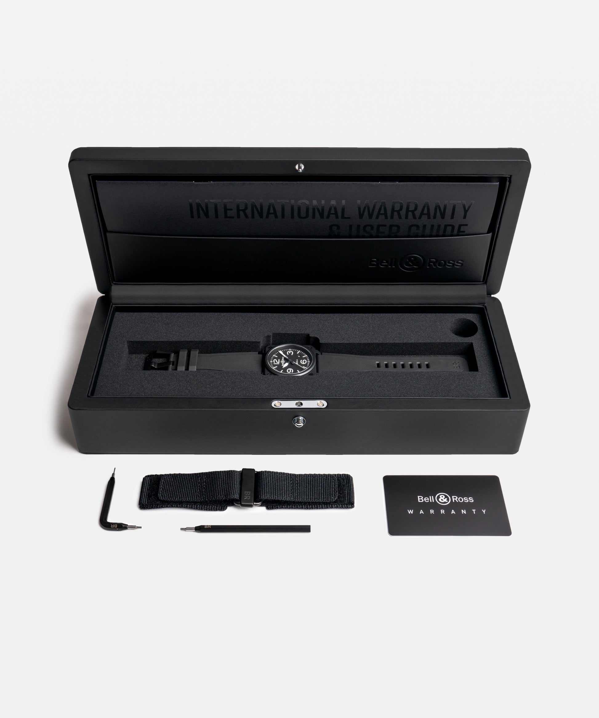 Bell & Ross BR-03 Black Matte 41 MM BR03A-EMM-CE/SRB
