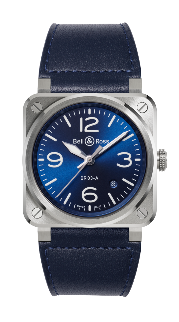 Bell & Ross BR-03 Blue Steel 41 MM BR03A-BL-ST/SRB