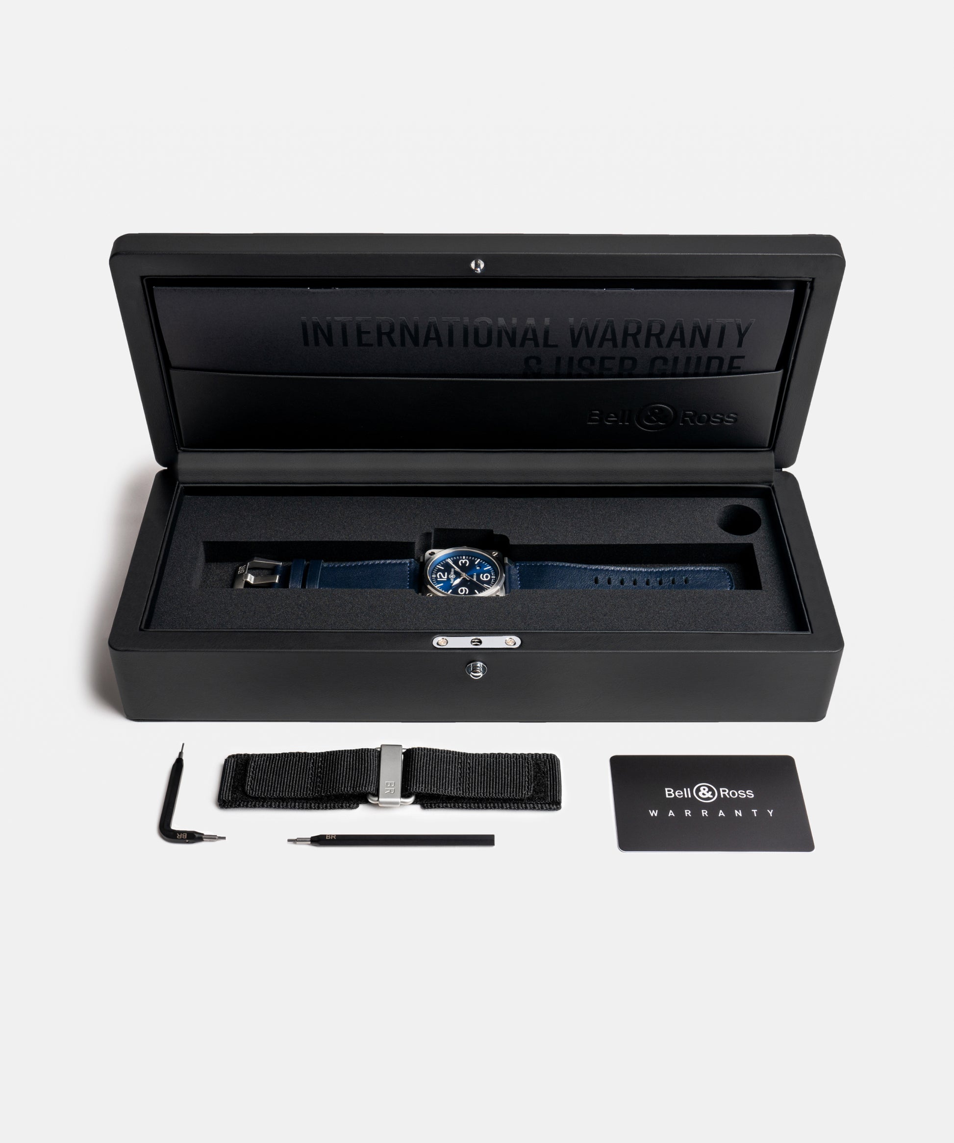 Bell & Ross BR-03 Blue Steel 41 MM BR03A-BL-ST/SRB