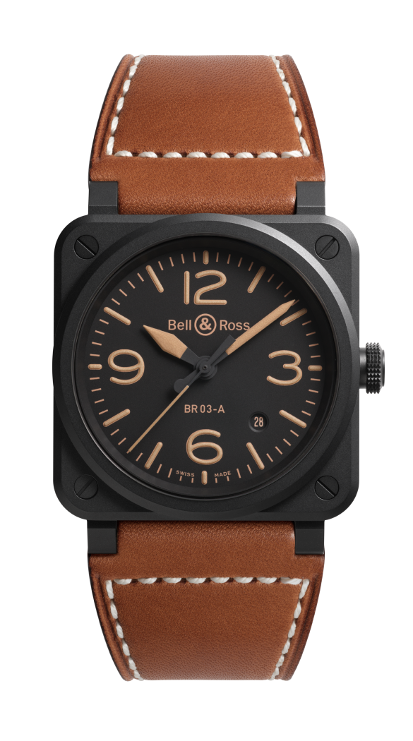 Bell & Ross BR-03 Heritage 41 MM BR03A-MIL-CE/SRB