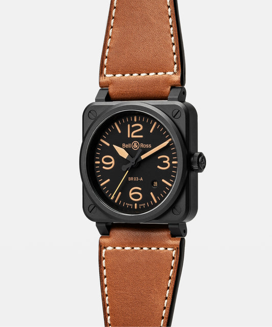 Bell & Ross BR-03 Heritage 41 MM BR03A-MIL-CE/SRB