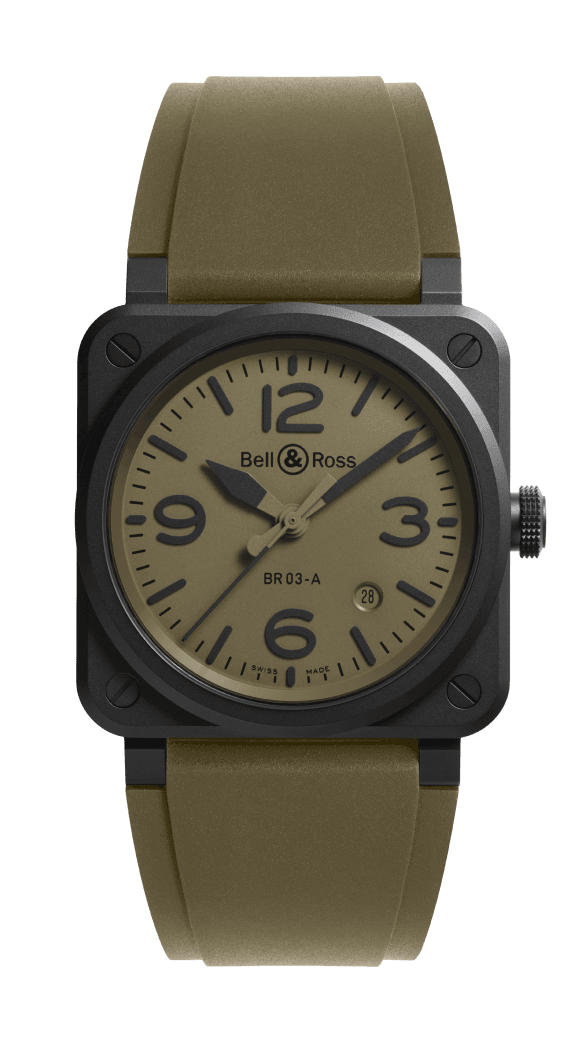 Bell & Ross BR-03 Military Ceramic 41 MM BR03A-PH-CE/SRB