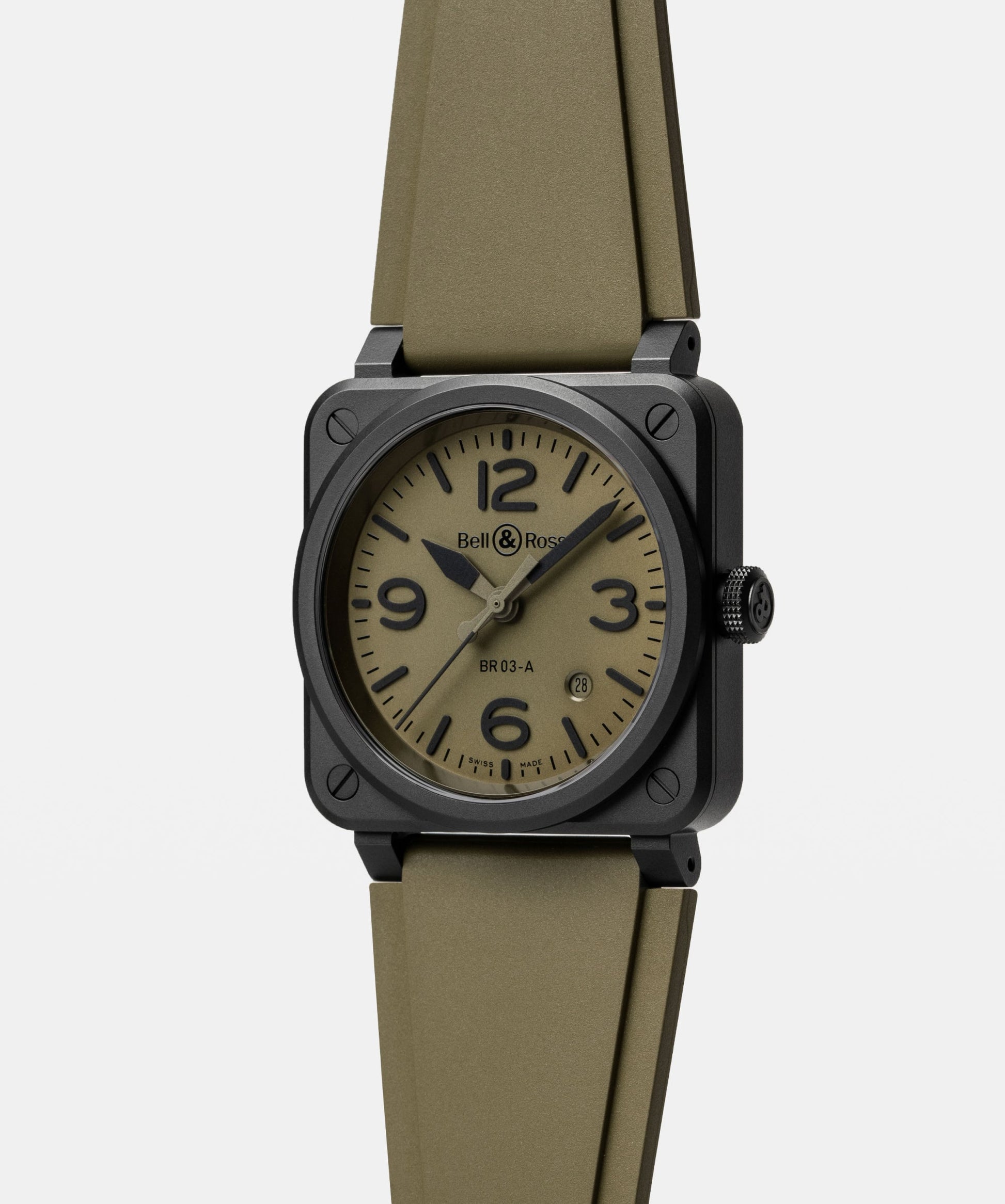 Bell & Ross BR-03 Military Ceramic 41 MM BR03A-PH-CE/SRB