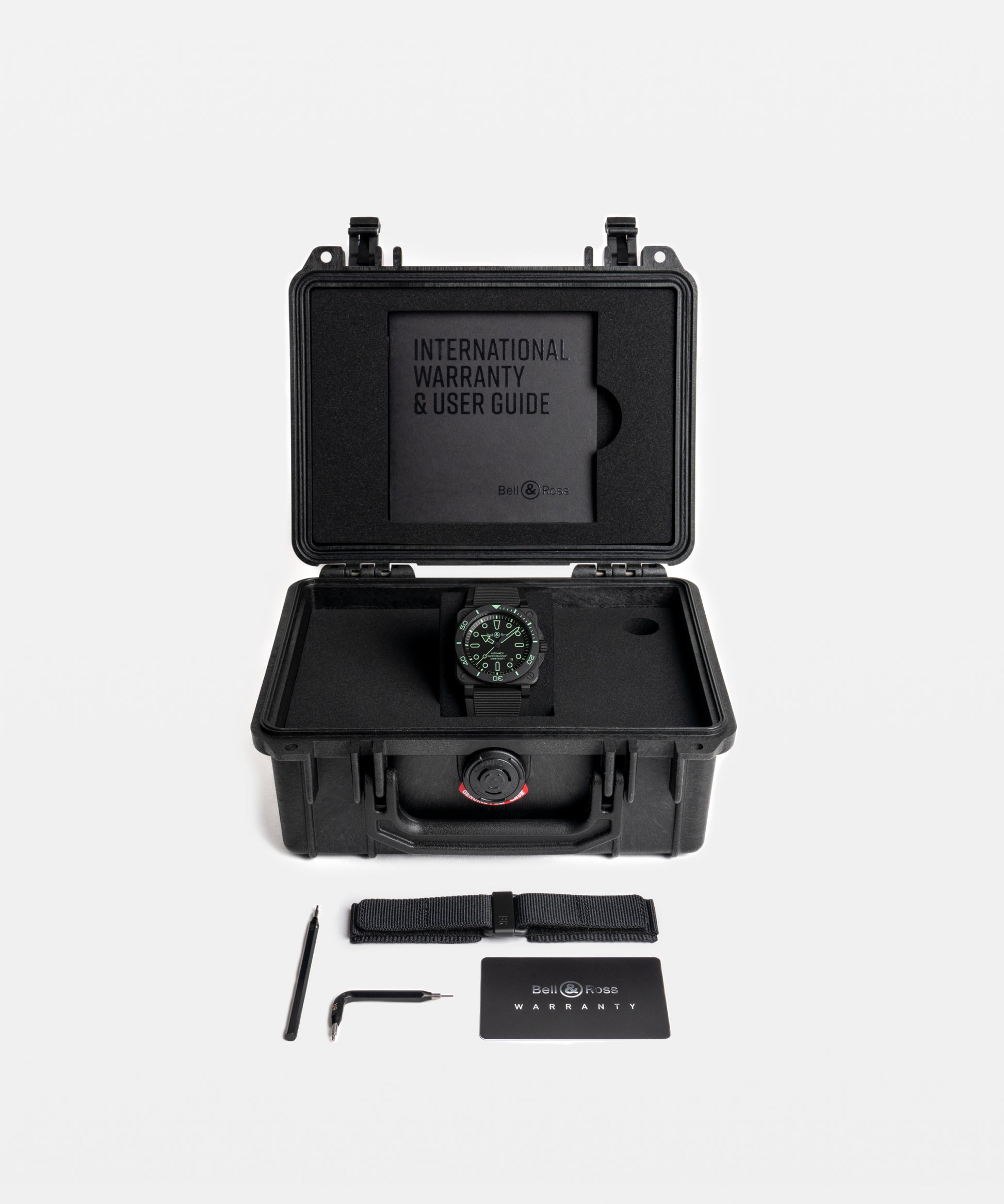 Bell & Ross BR-03 Diver Lum Outline 42 MM BR05A-S-GR-ST/SST