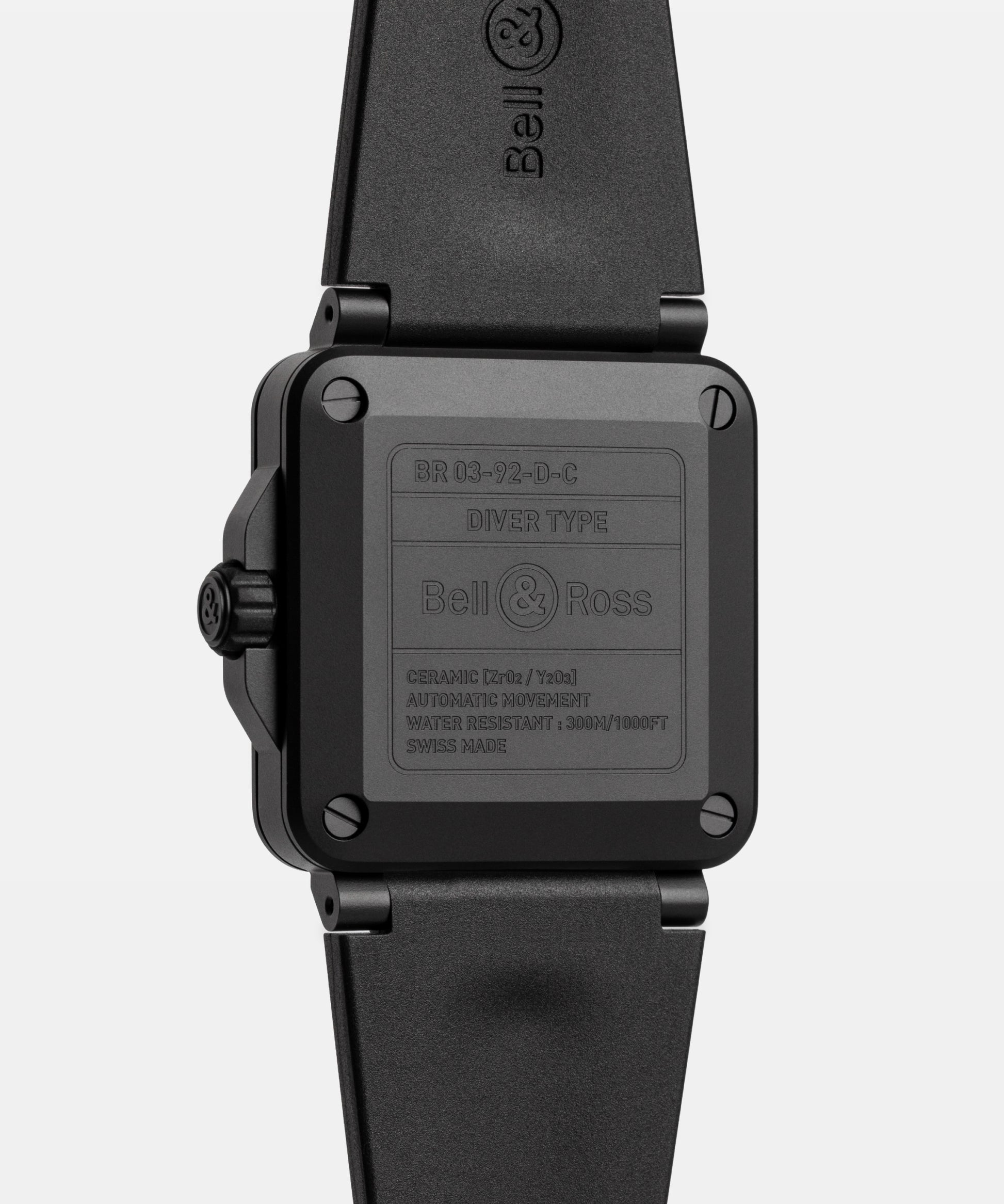 Bell & Ross BR-03 Diver Black Matte Ceramic 42 mm BR03A-WH-STPG/SCA
