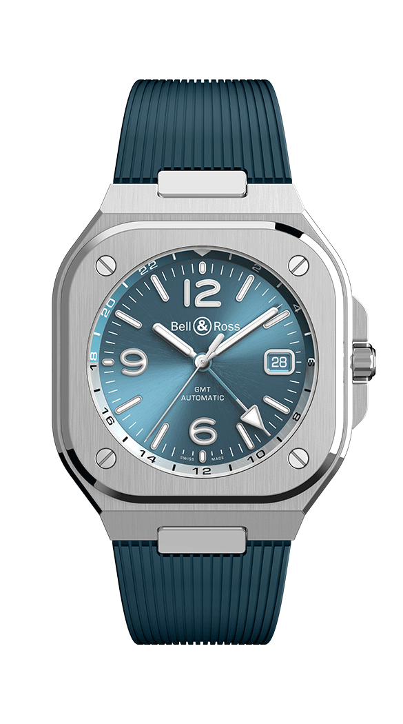 Bell & Ross BR-05 GMT Sky Blue 41 MM BR05G-PB-ST/SST