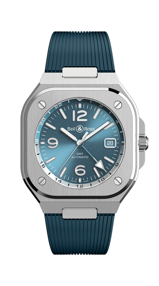 Bell & Ross BR-05 GMT Sky Blue 41 MM BR05G-PB-ST/SST