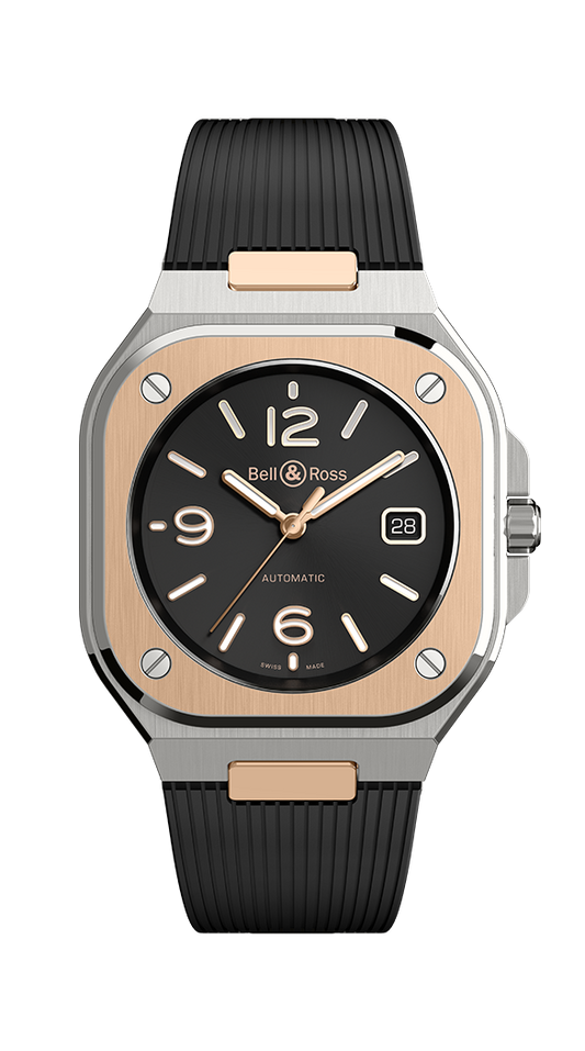 Bell & Ross BR-05 Black Steel & Gold 40 MM BR05A-BL-STPG/SSG