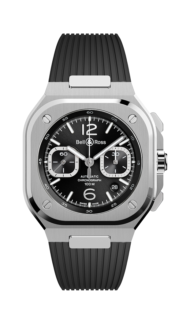Bell & Ross BR-05 Chrono Black Steel 42 MM BR05C-BLC-ST/SST
