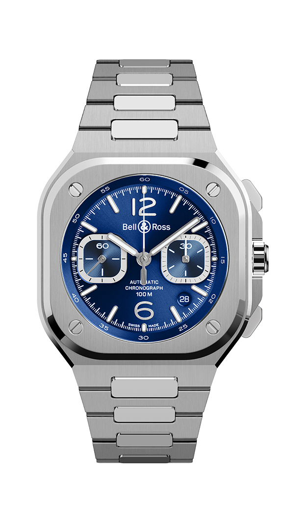 Bell & Ross BR-05 Chrono Blue Steel BR05A-S-MP-ST/SST