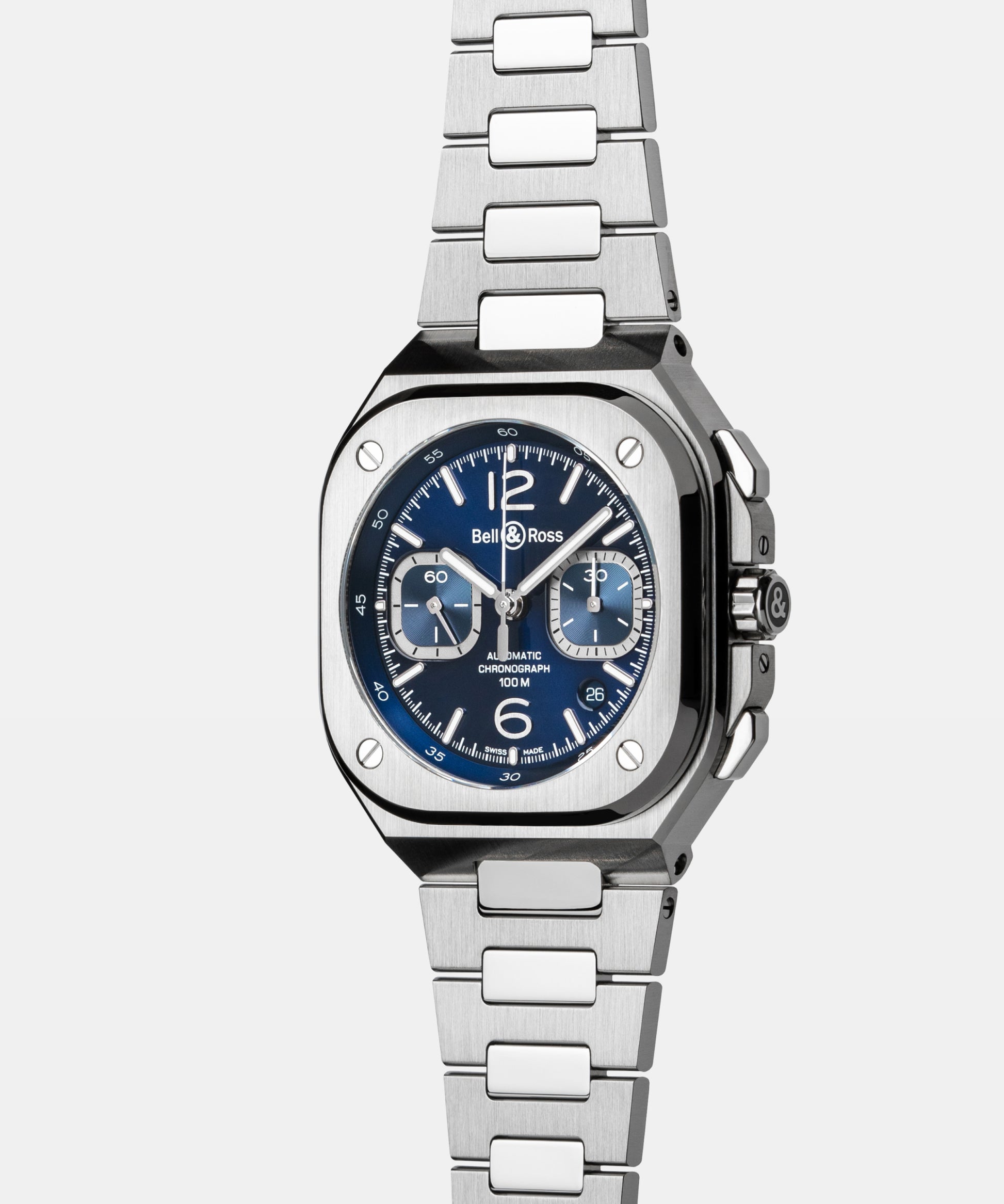 Bell & Ross BR-05 Chrono Blue Steel BR05A-S-MP-ST/SST