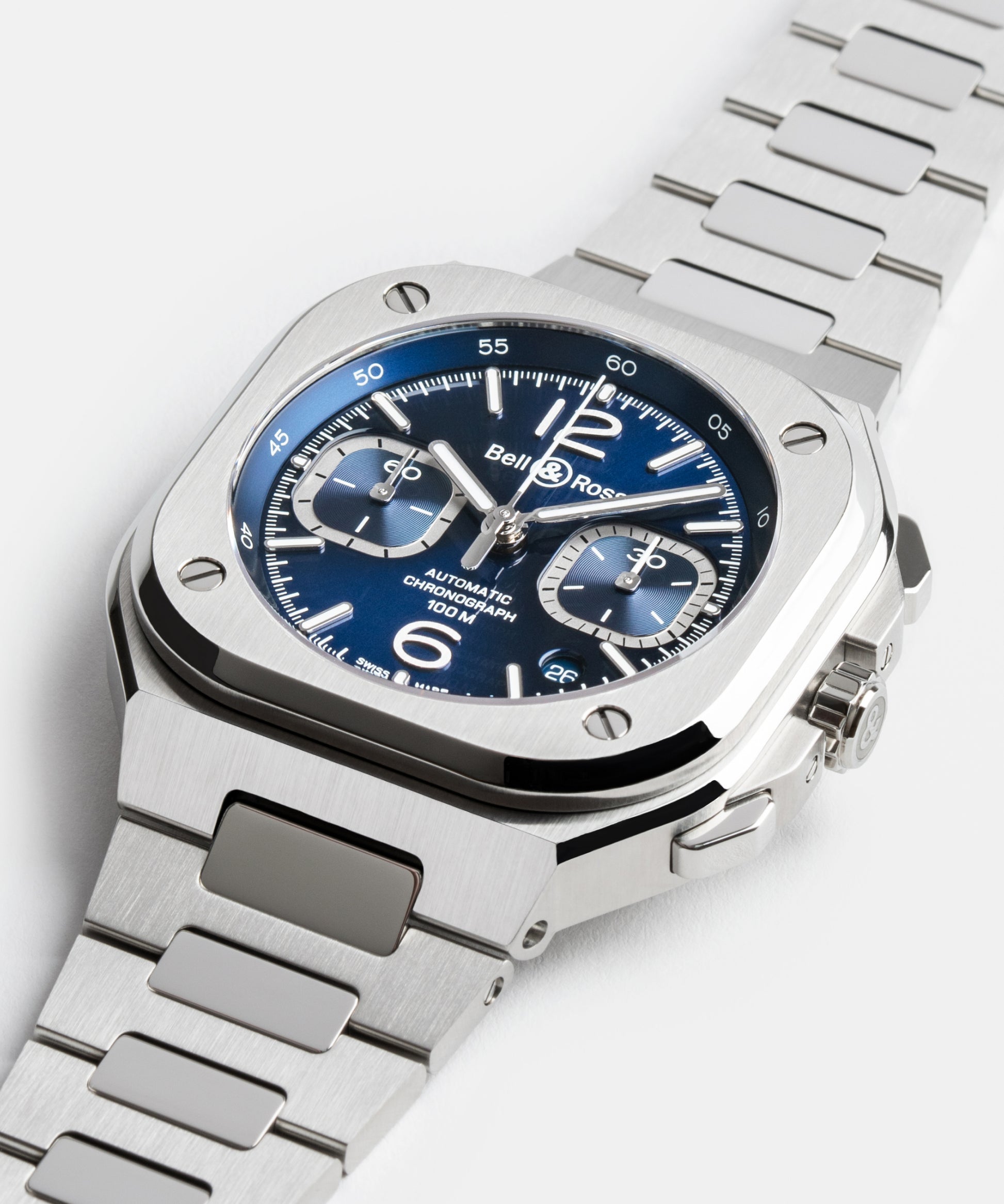 Bell & Ross BR-05 Chrono Blue Steel BR05A-S-MP-ST/SST