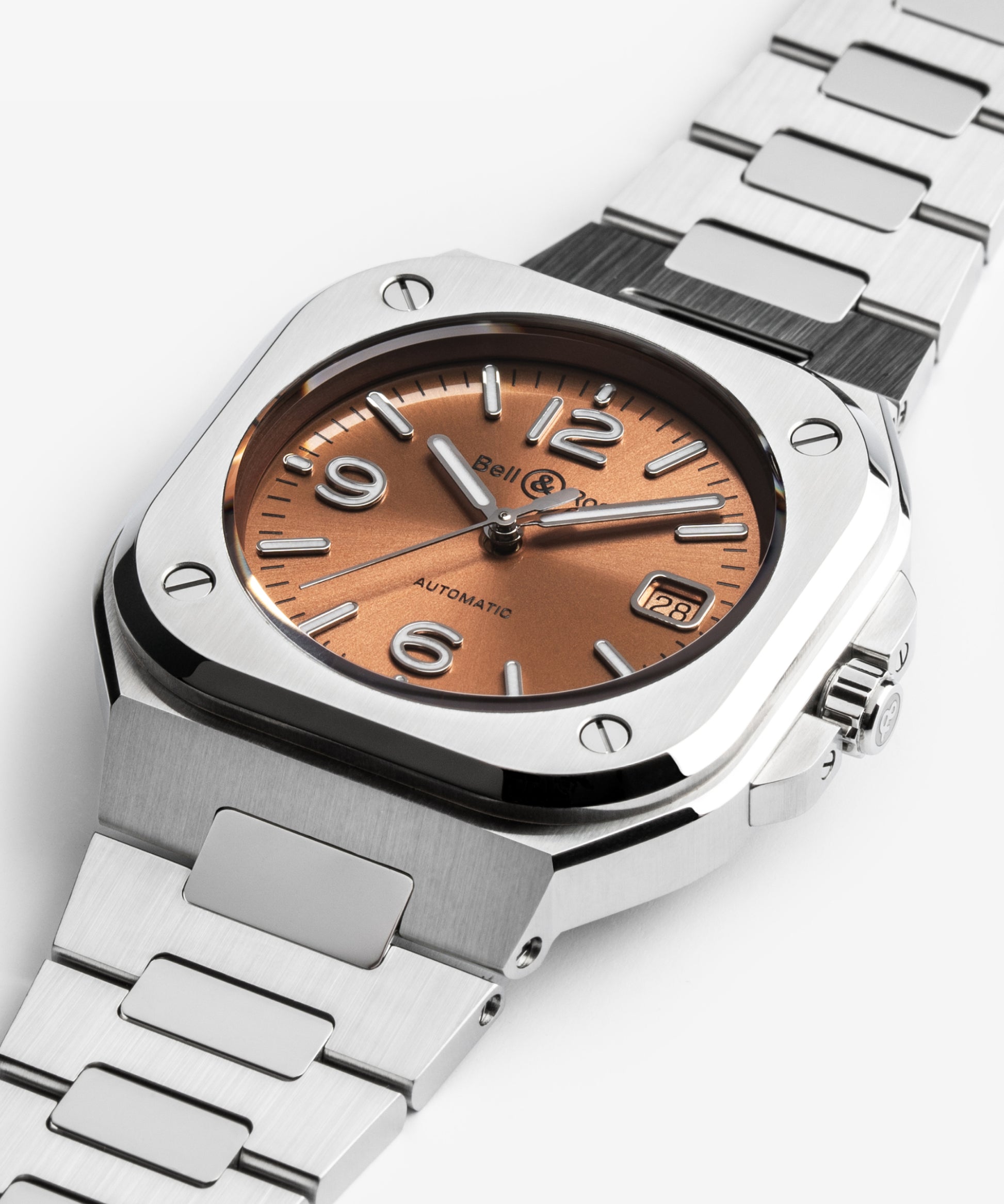 Bell & Ross BR-05 Copper Brown Steel 40 MM BR05A-GR-ST/SRB