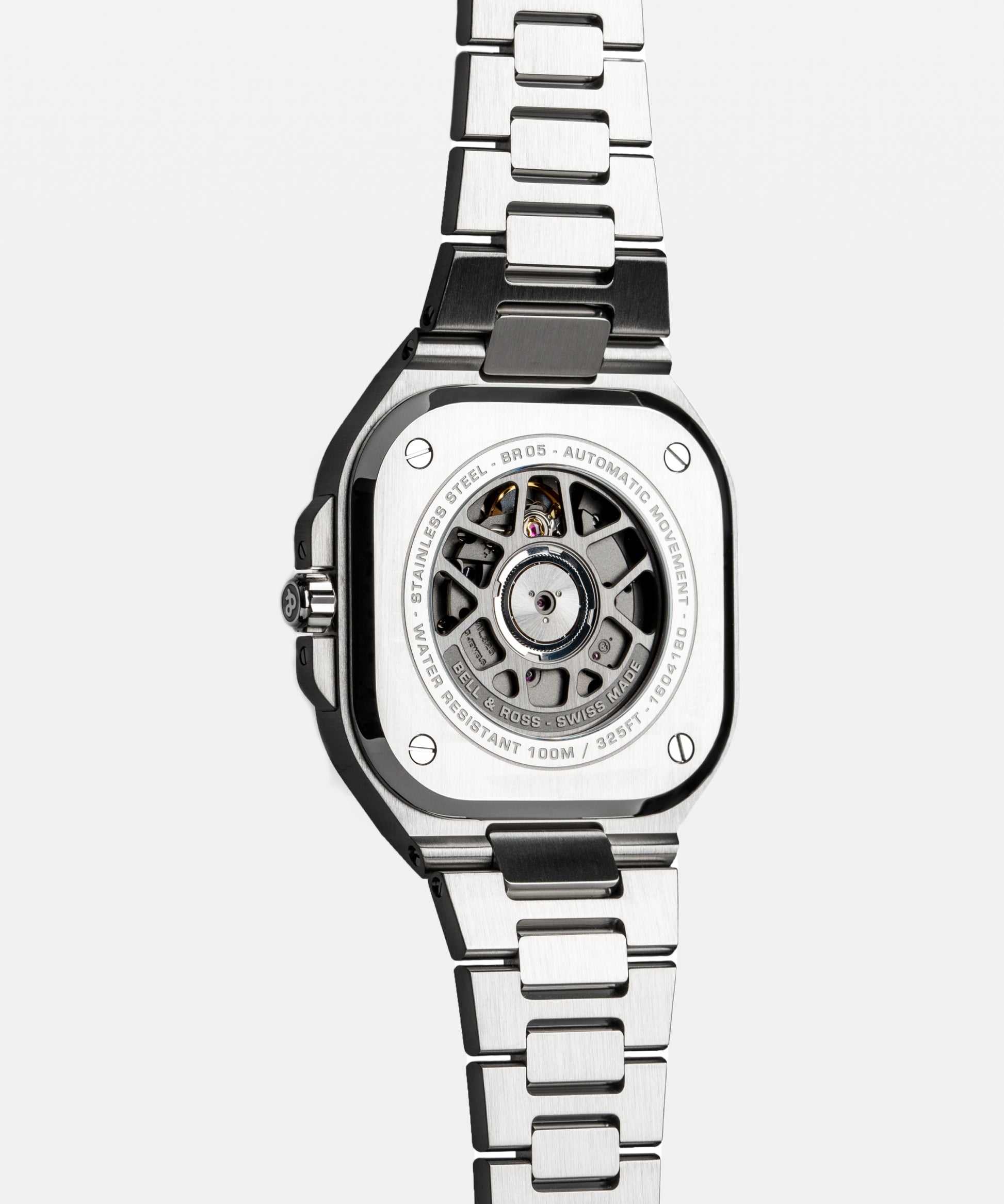 Bell & Ross BR-05 GMT White 41 MM BR05G-PB-ST/SRB