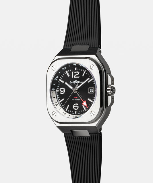 Bell & Ross BR-05 GMT Black 41 MM BR05G-BL-ST/SST