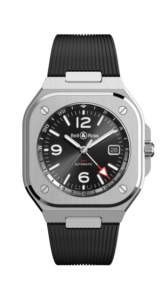 Bell & Ross BR-05 GMT Black 41 MM BR05G-BL-ST/SST