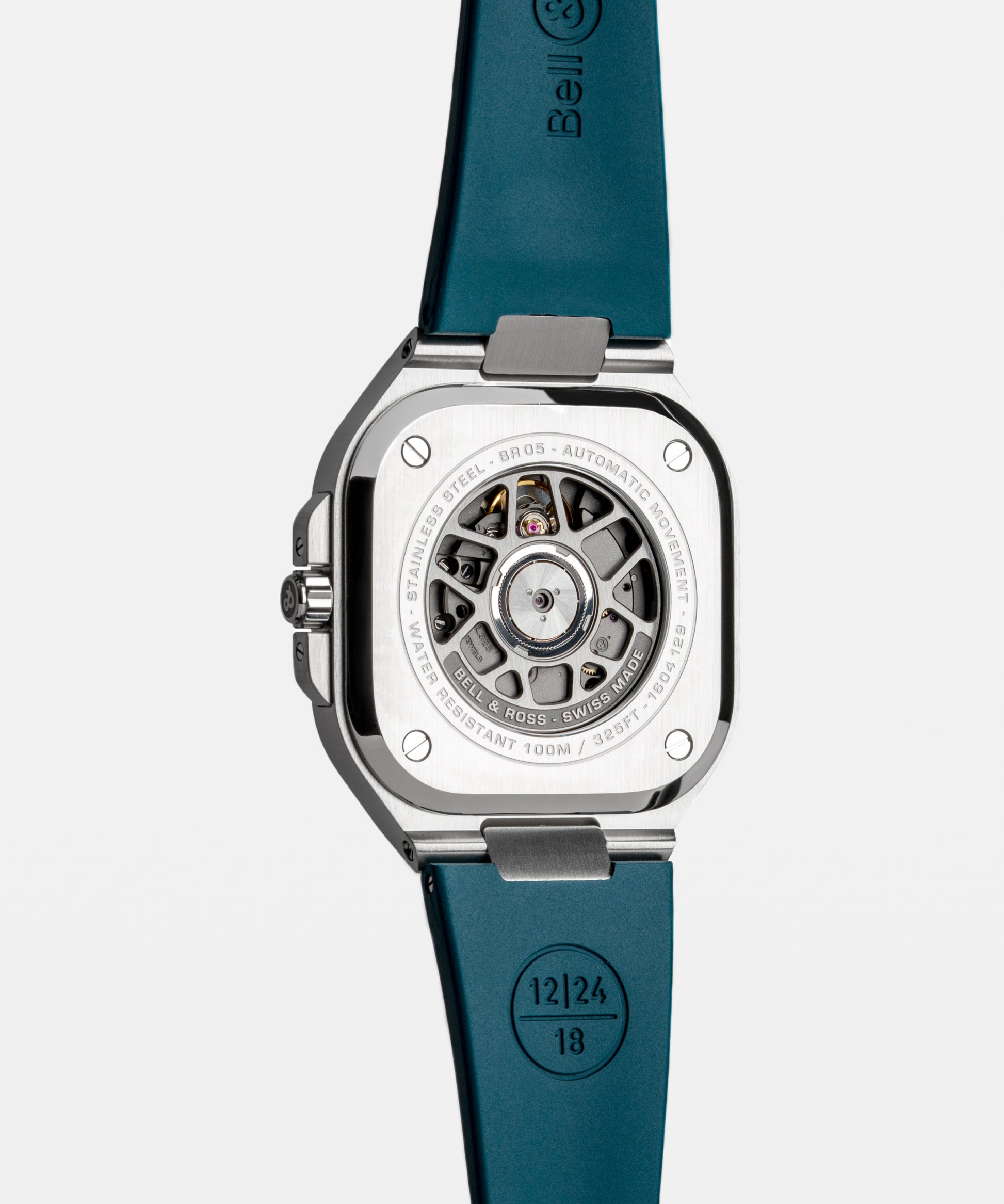 Bell & Ross BR-05 GMT Sky Blue 41 MM BR05G-PB-ST/SST