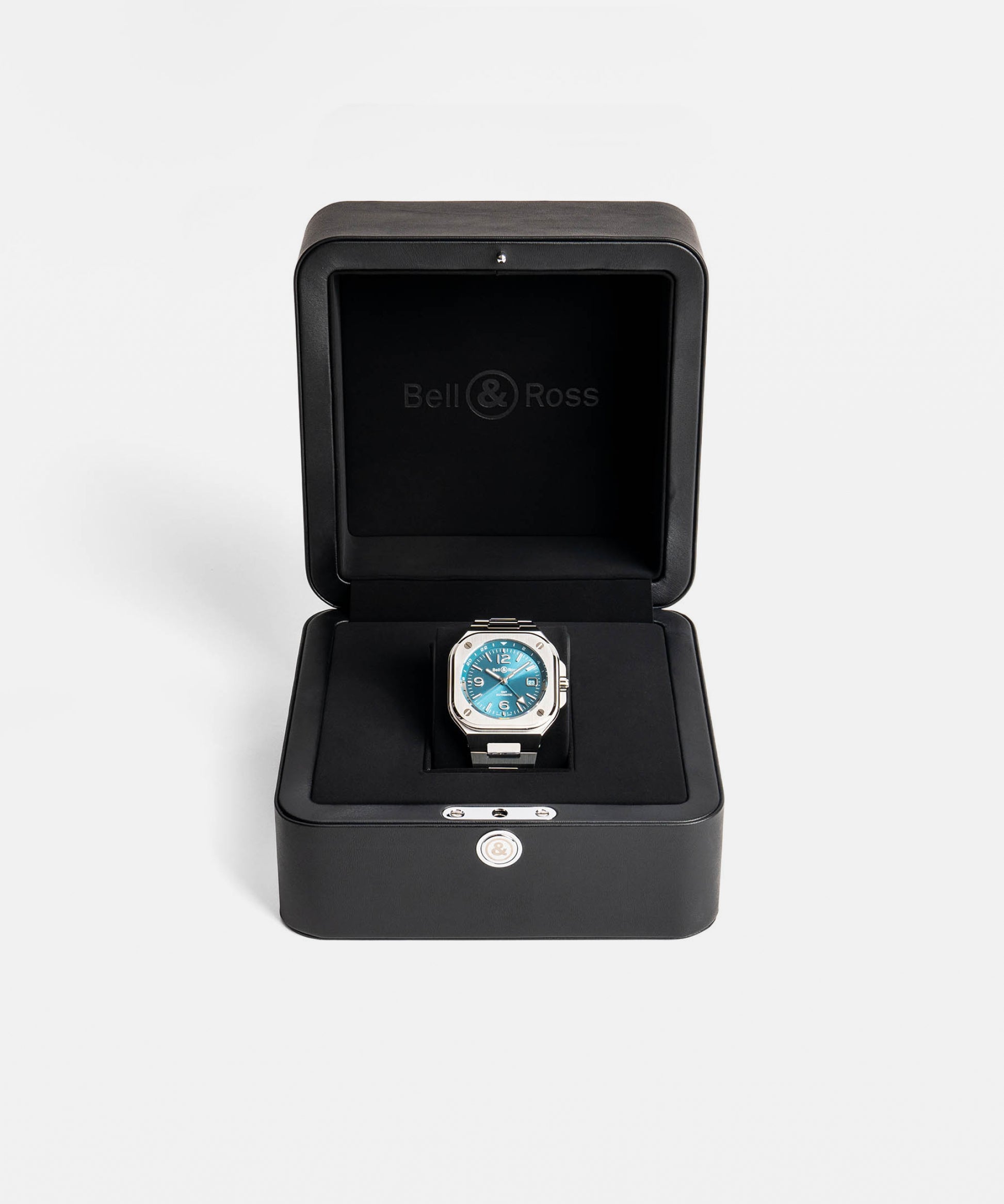 Bell & Ross BR-05 GMT Sky Blue 41 MM BR05G-BL-ST/SRB
