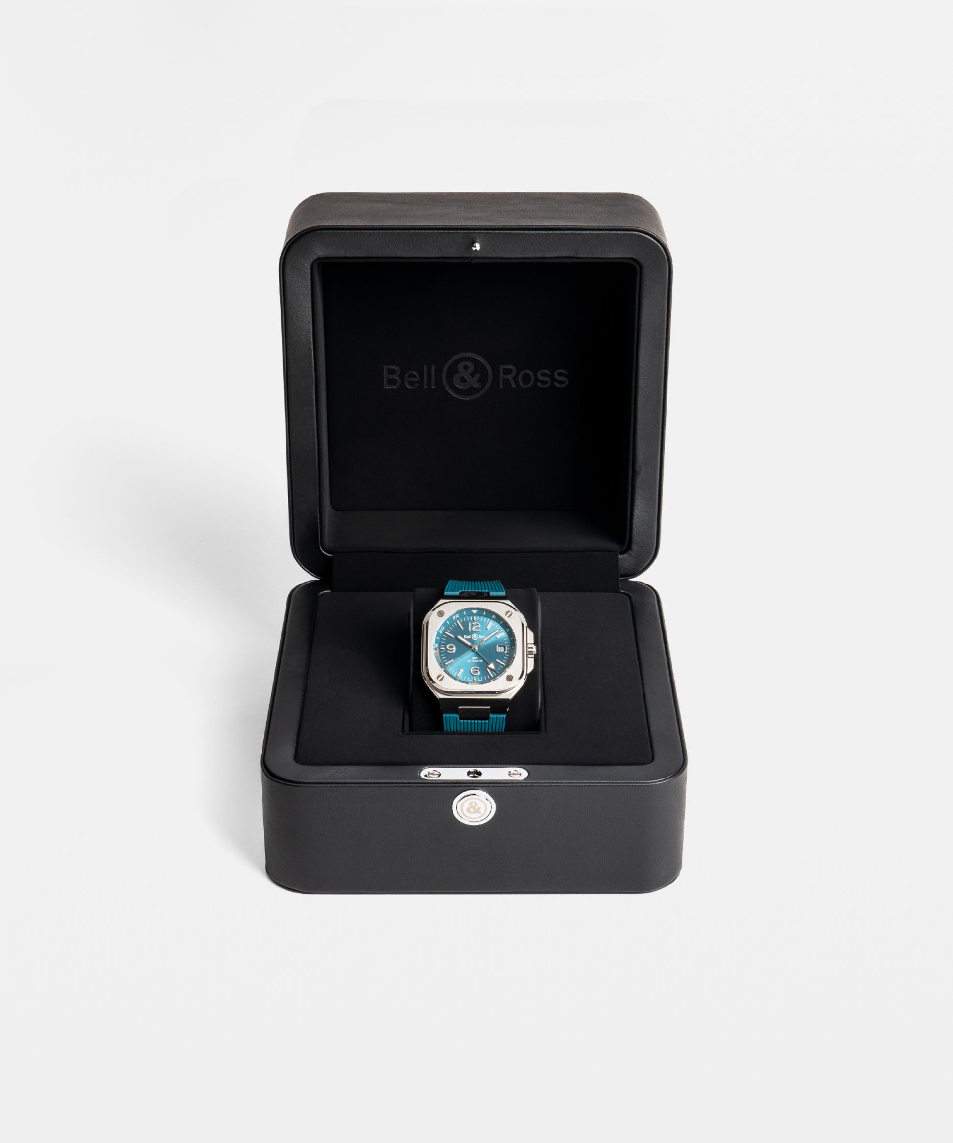 Bell & Ross BR-05 GMT Sky Blue 41 MM BR05G-PB-ST/SST