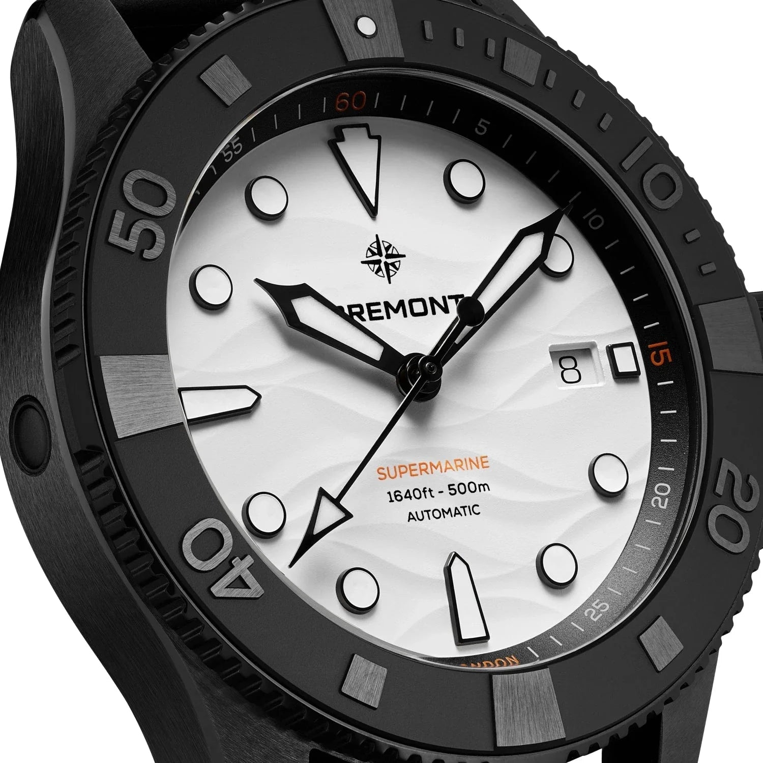 Bremont Supermarine Full Ceramic, Polar White SM43-DT-BKCER-WH-N-S