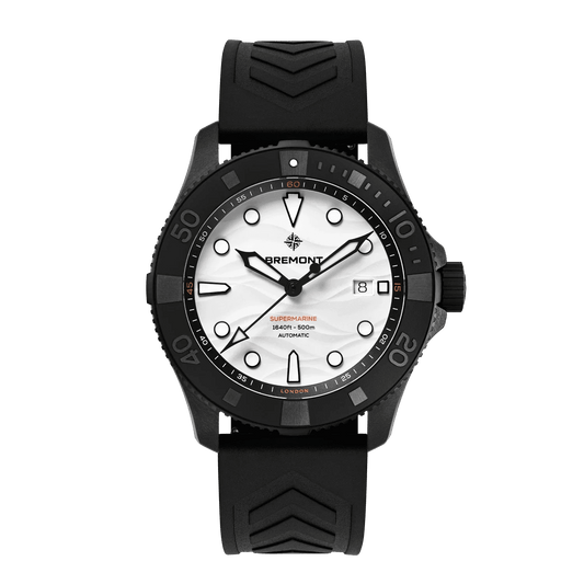 Bremont Supermarine Full Ceramic, Polar White SM43-DT-BKCER-WH-R-S