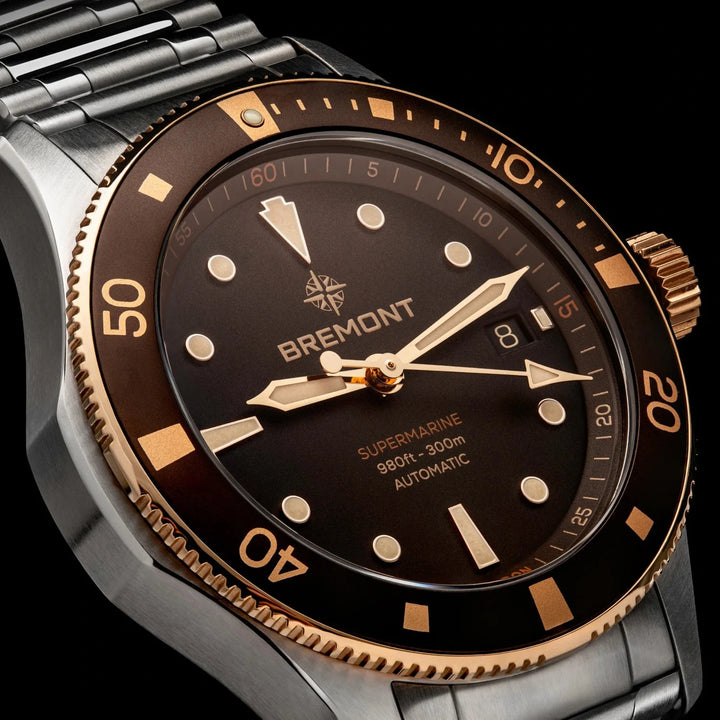Bremont Supermarine 300M Date, Bi-Colour SM40-DT-BI-BR-B