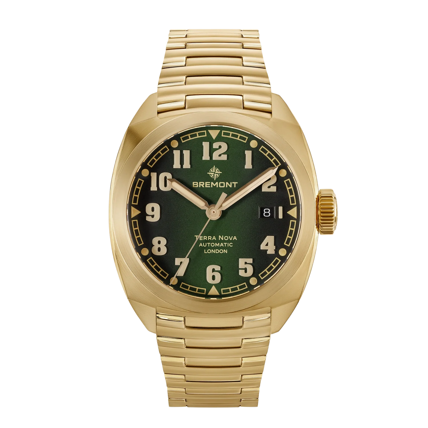 Bremont Terra Nova 40.5 Date Bronze TN40-DT-BZ-GN-B