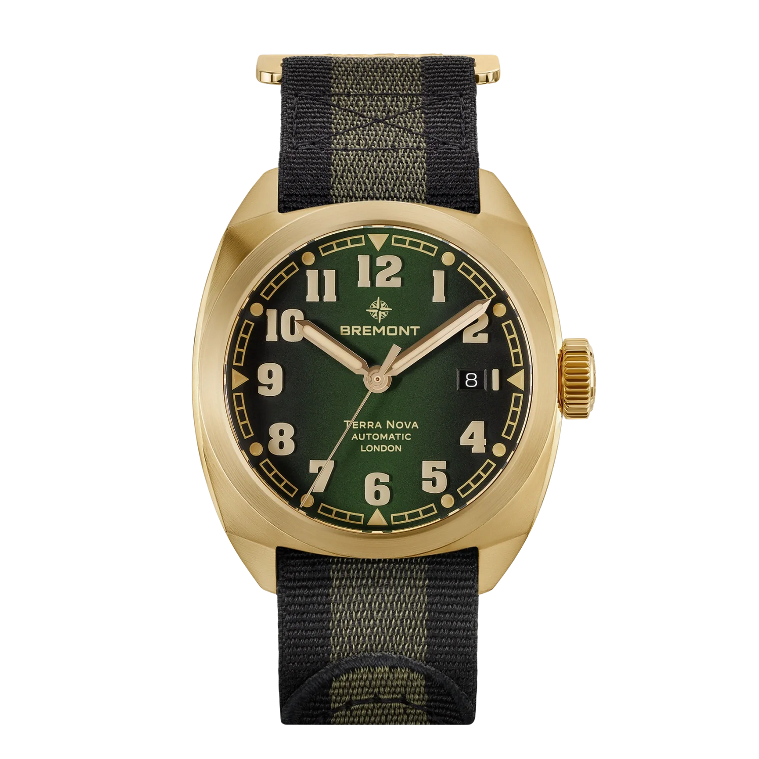 Bremont Terra Nova 40.5 Date Bronze TN40-DT-BZ-GN-N-S