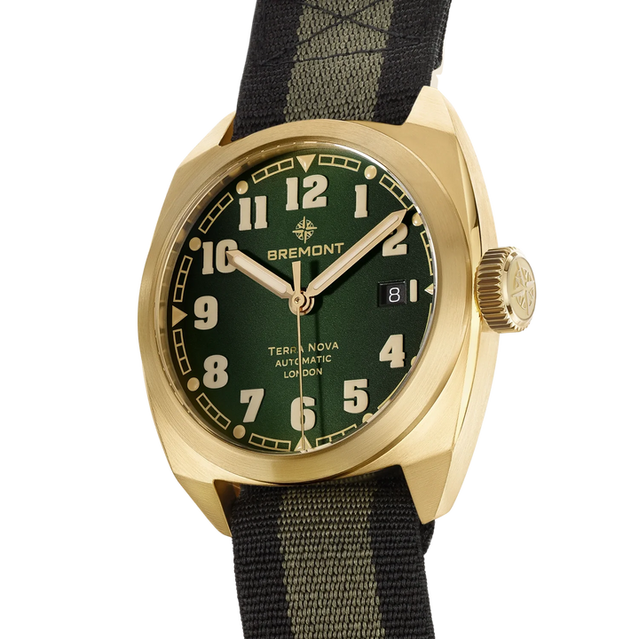 Bremont Terra Nova 40.5 Date Bronze TN40-DT-BZ-GN-N-S