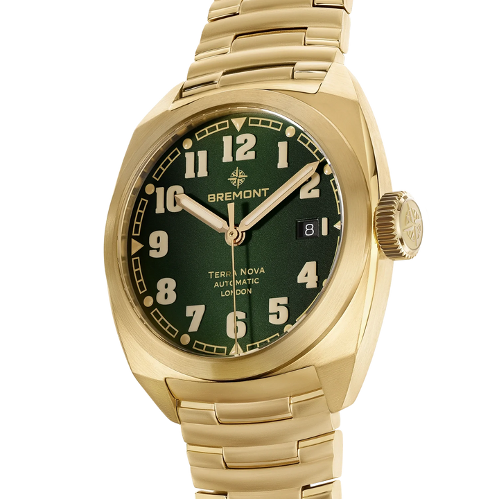 Bremont Terra Nova 40.5 Date Bronze TN40-DT-BZ-GN-B