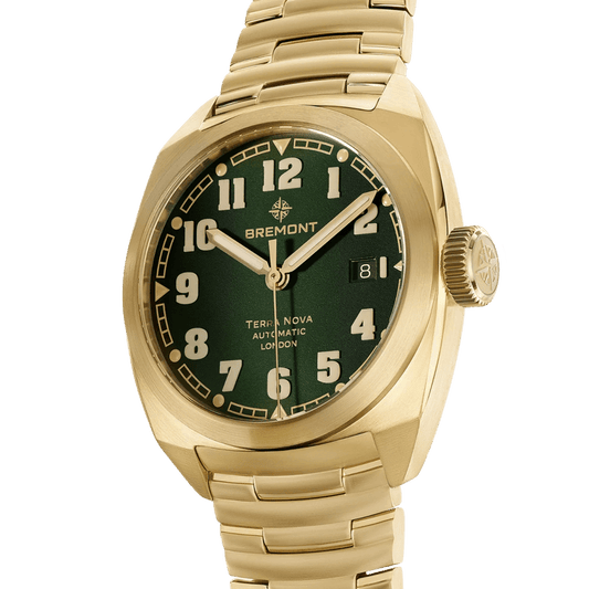 Bremont Terra Nova 40.5 Date Bronze TN40-DT-BZ-GN-B