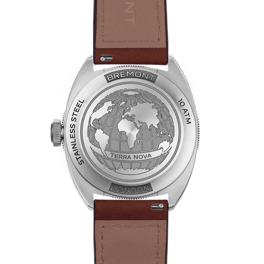 Bremont Terra Nova 40.5 Turning Bezel Power Reserve TN40-PWR-SS-BL-L-S