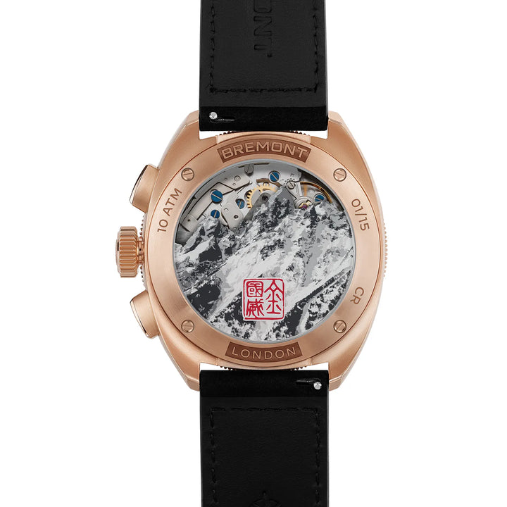 Bremont Terra Nova Jimmy Chin Chronograph, Rose Gold TN42JC-CHR-RG-BK-L-S