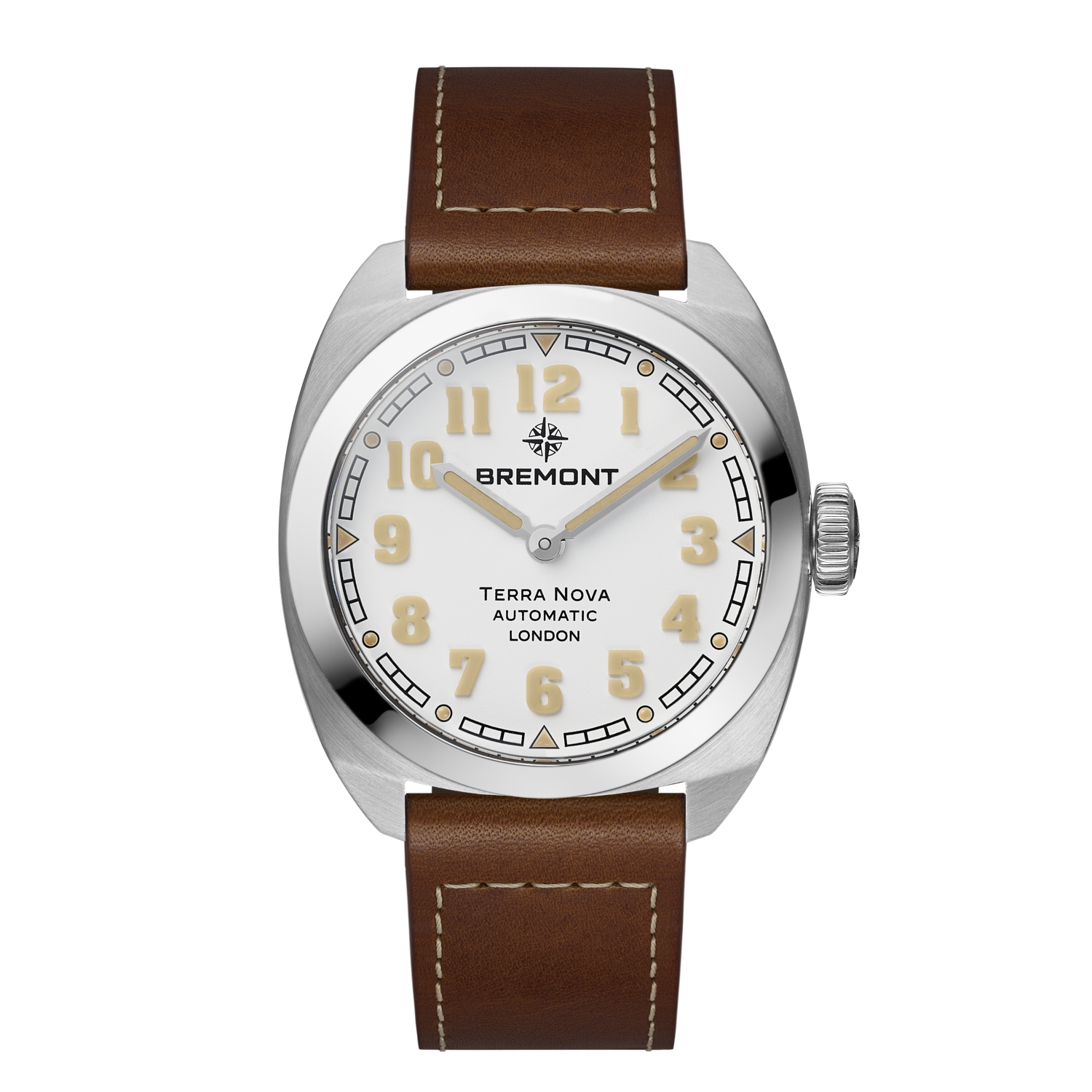 Bremont Terra Nova 38 TN38-ND-SS-WH-L-S