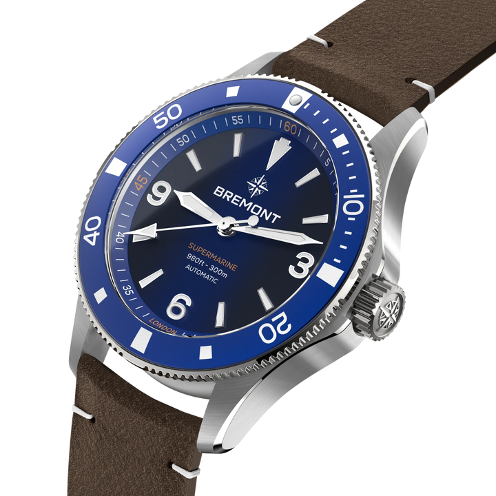 Bremont Supermarine 300M SM40-ND-SS-BL-L-S