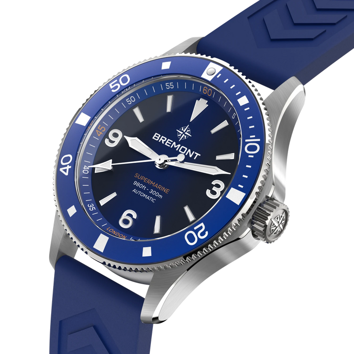 Bremont Supermarine 300M SM40-ND-SS-BL-R-S