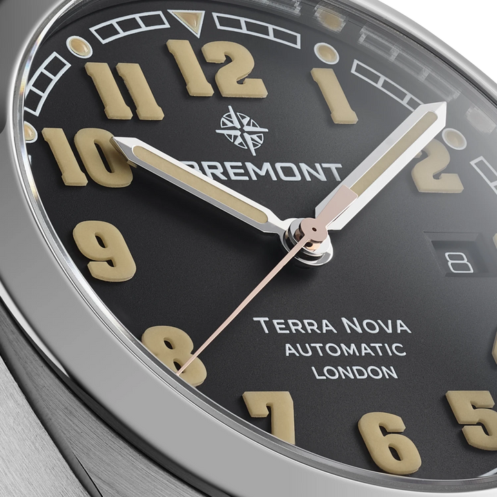 Bremont Terra Nova 40.5 Date TN40-DT-SS-BK-L-S
