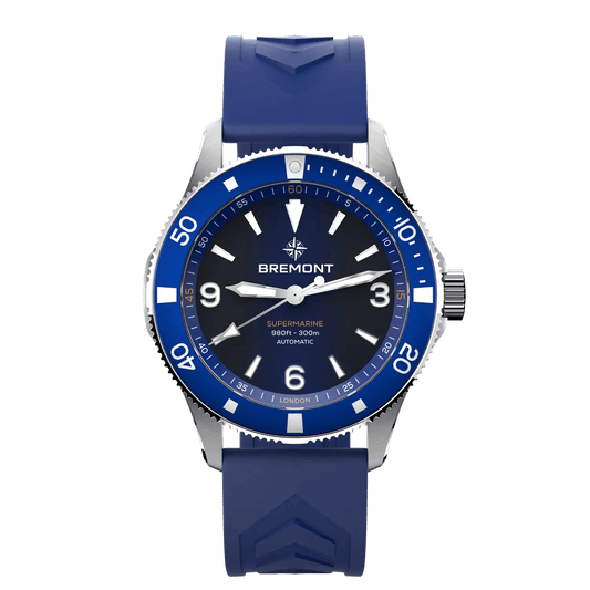 Bremont Supermarine 300M SM40-ND-SS-BL-R-S