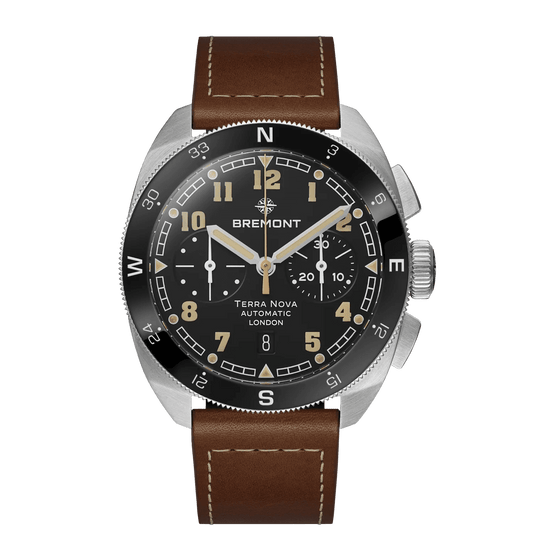 Bremont Terra Nova 42.5 Chronograph TN42-CHR-SS-BK-L-S