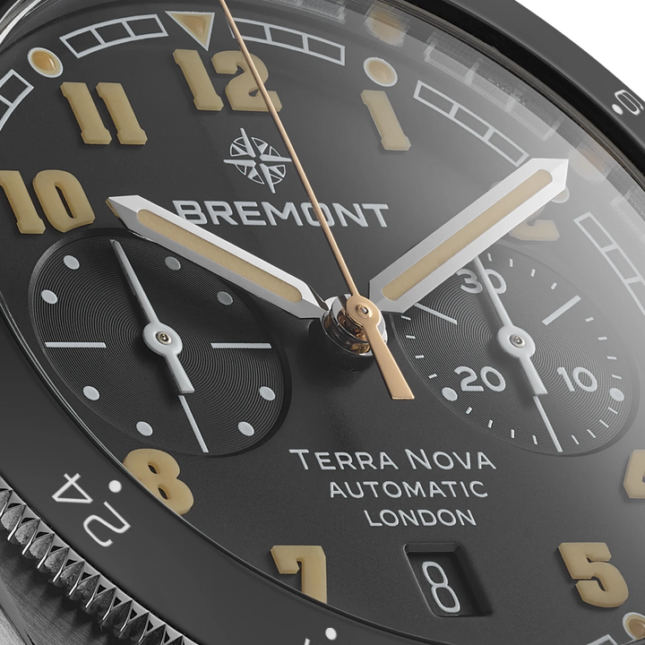 Bremont Terra Nova 42.5 Chronograph TN42-CHR-SS-BK-L-S