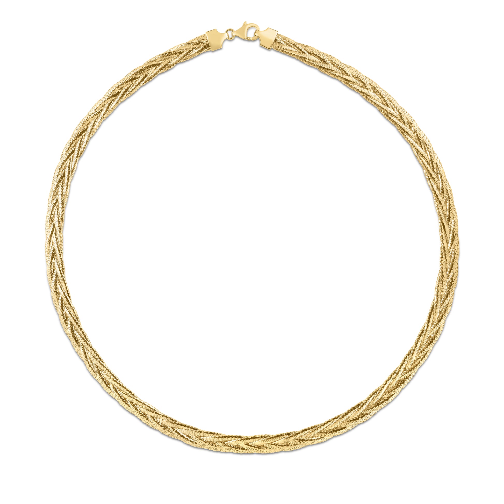 Royal Chain 14K Rapunzel Woven Chain C15465