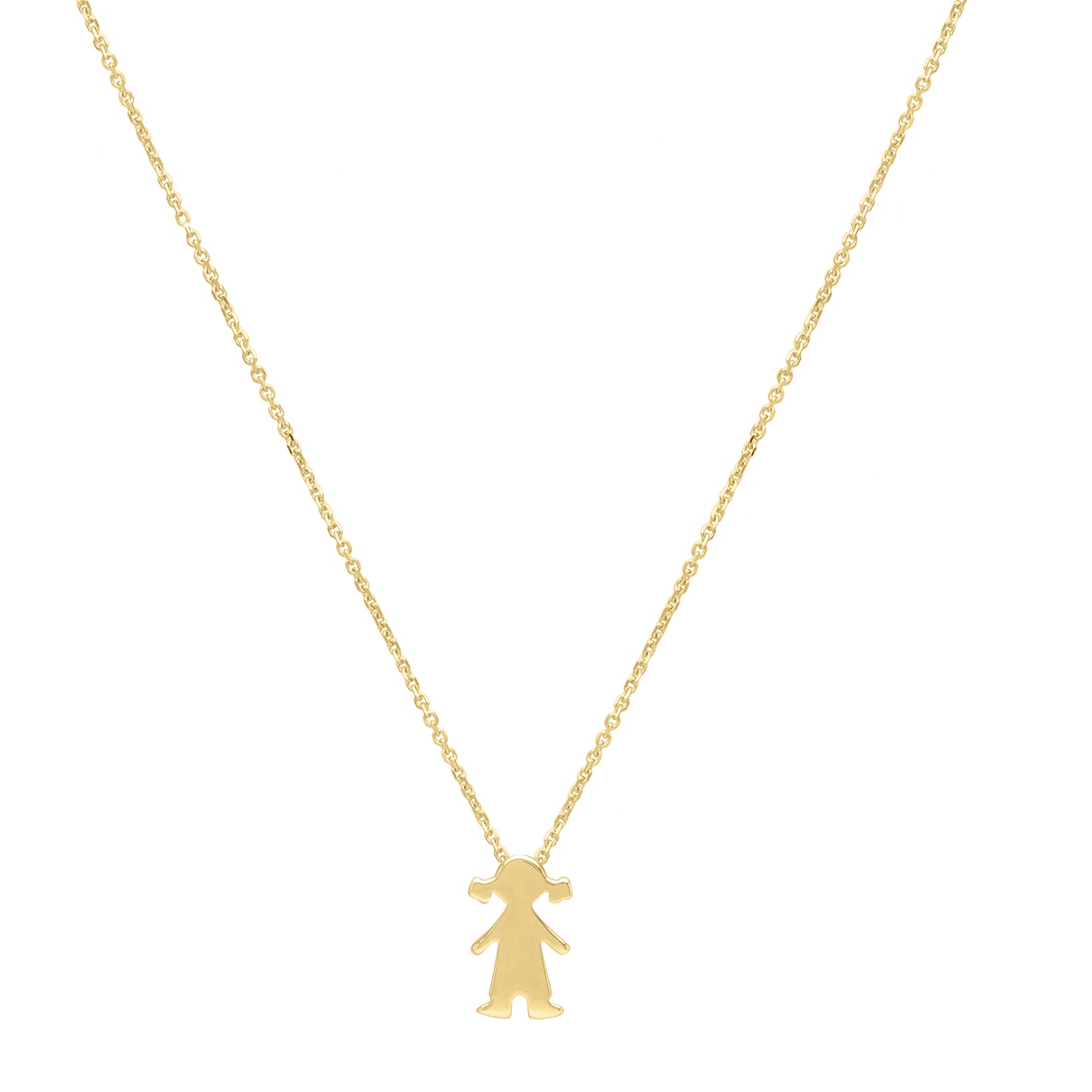 Royal Chain 14K Girl Necklace C15922