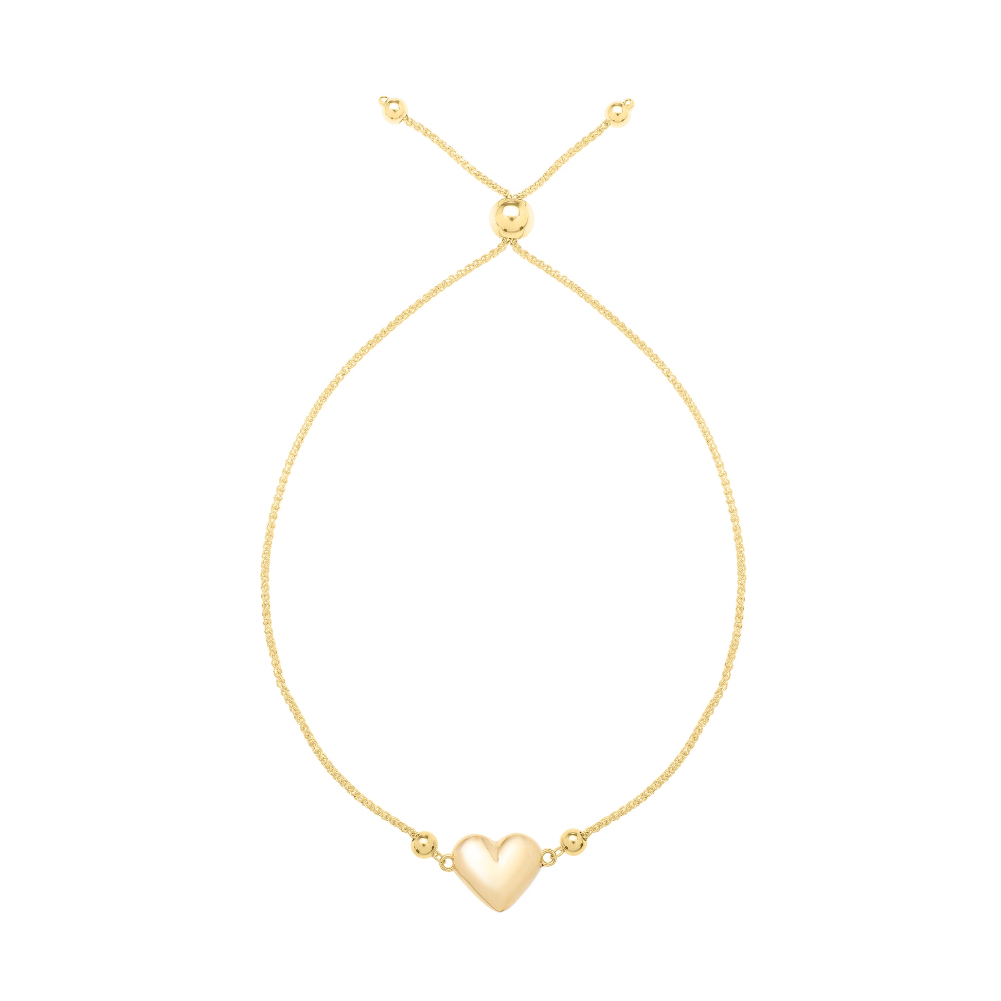 Royal Chain 14K Adjustable Horseshoe Bolo Bracelet C17092