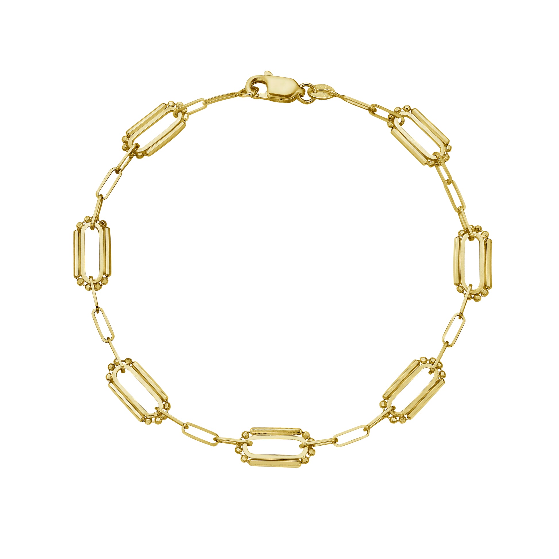 Royal Chain 14K Pallina Paperclip Link Bracelet C17349