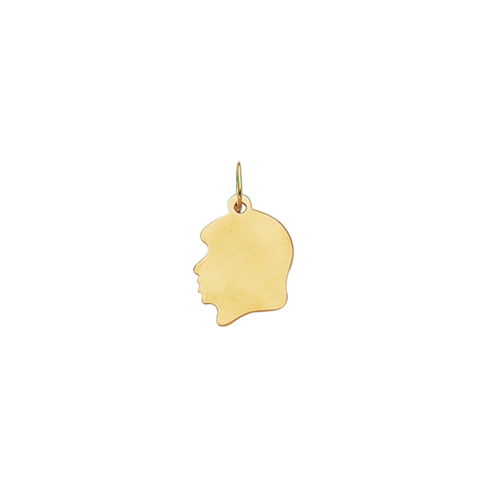Royal Chain 14K Gold Small Girl Charm CH304