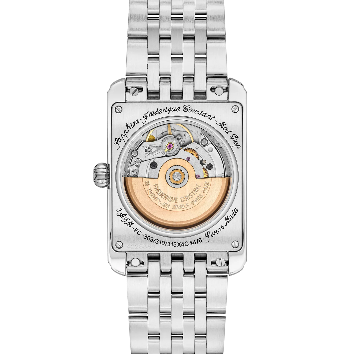 Frederique Constant Classics Carrée Automatic FC-303RLB4C6B